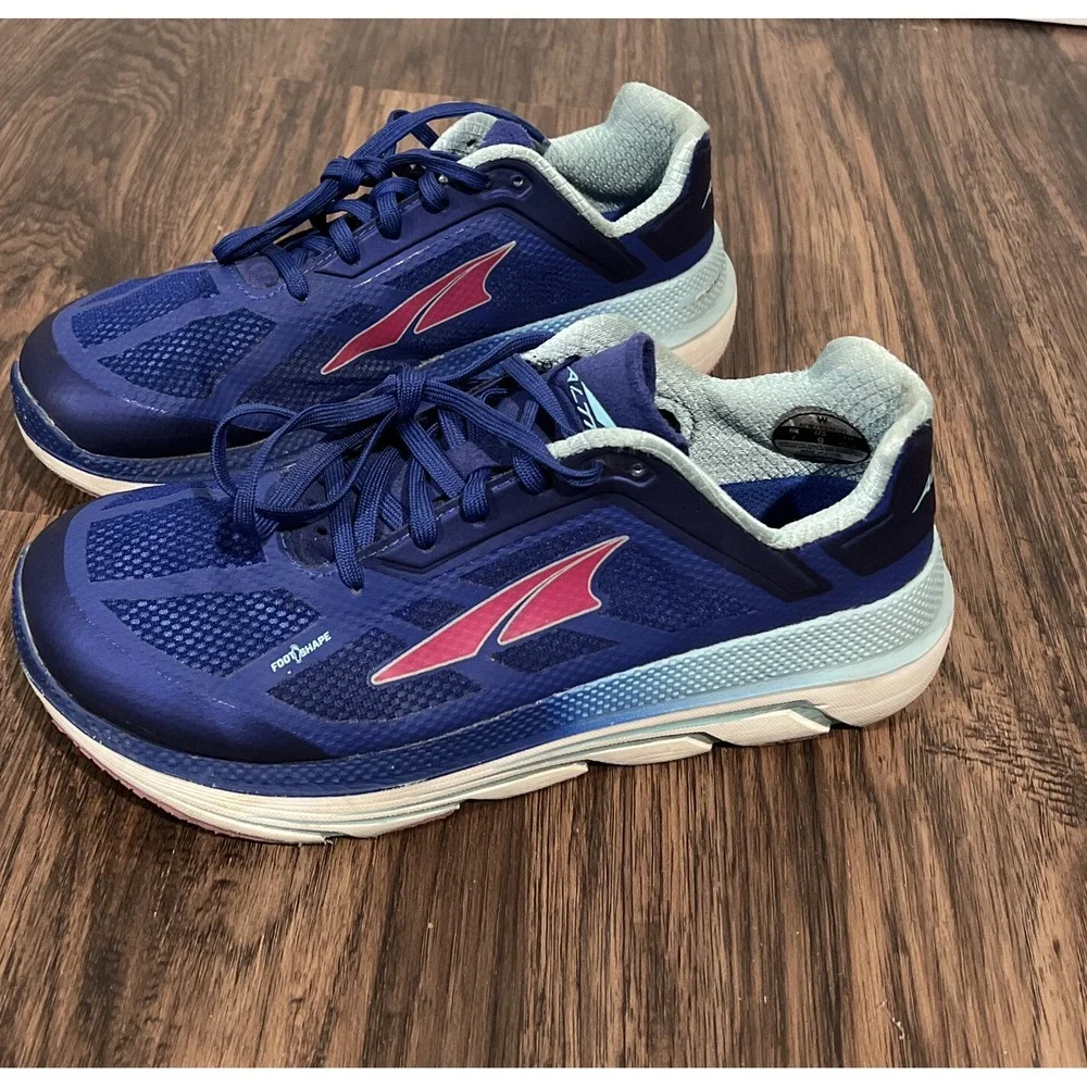 Altra Duo Running Shoes Womens Size 9 Zero Drop Blue